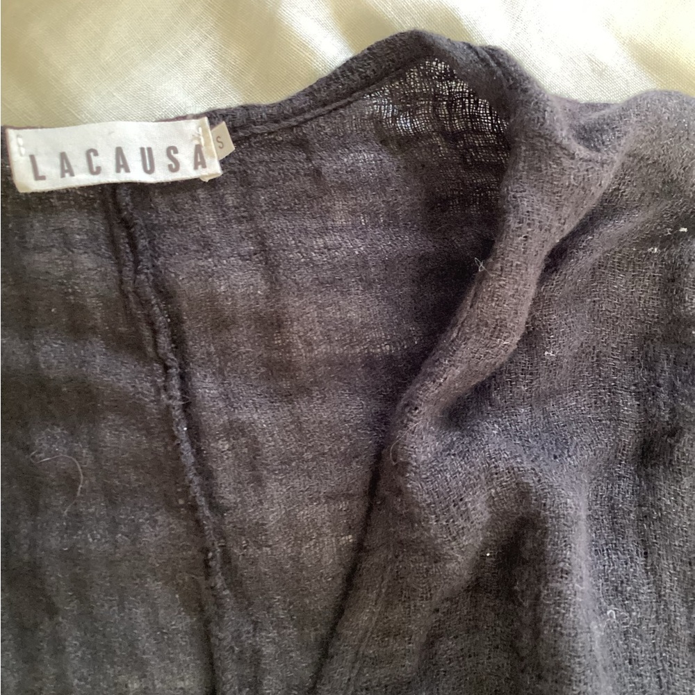 Oversized LACAUSA Tunic Top